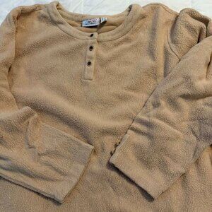 Cozy fleece top